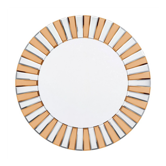 Radiant Sunburst Mirror: Elegant Wall Mounted Decor for Your Living Space Size 80x80cm