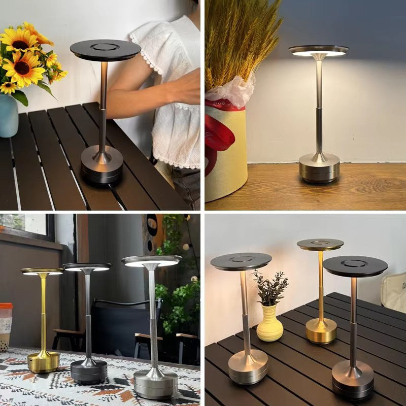 UFO Version LED Desk Lamp - Black Touch Switch with Dimming and USB Cable