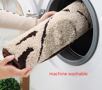 Sun Flowers Bathroom Mat - Super Absorbent Non-Slip Rug (40x60cm), Toilet Floor Mat for Bathroom/Bedroom/Entryway