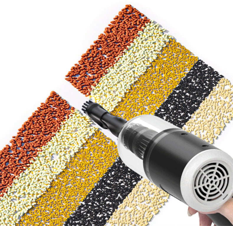 Black High-Power Cordless Handheld Vacuum Cleaner – Compact, Rechargeable, and Portable for Home, Car, and Desk Use