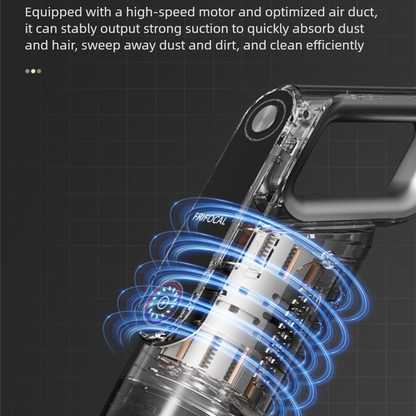 White spray-painted model Wireless Stick Vacuum Cleaner with 14000Pa Suction, HEPA Filter & 350ml Water Tank for Wet Dry Cleaning, Ideal for Home Use