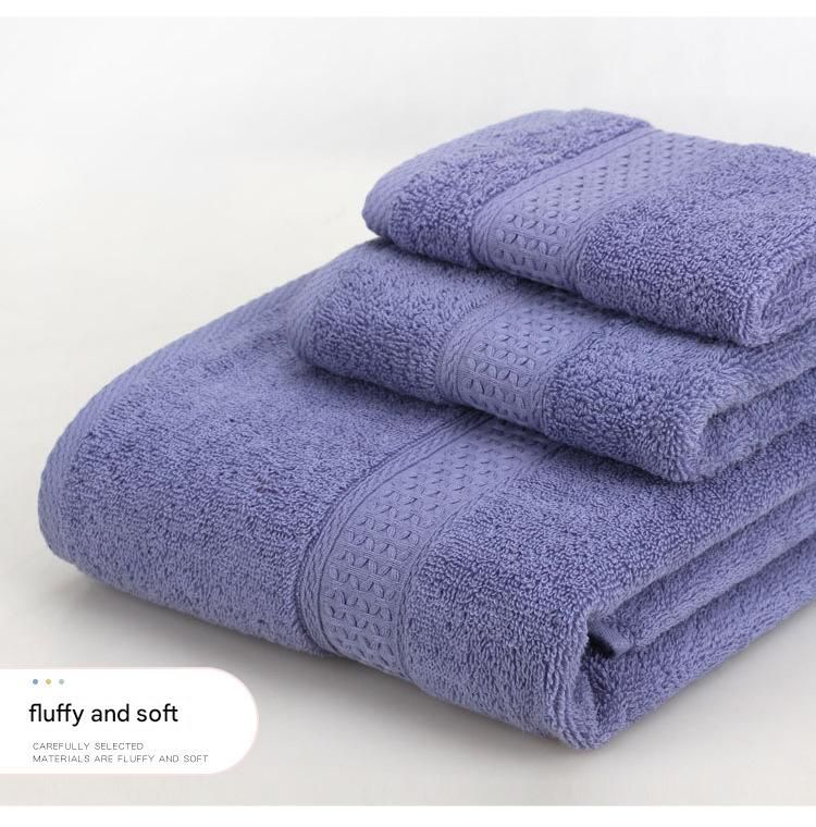 3-Piece Brown Towel Set - Soft Absorbent Bath, Hand & Face Towels with Jacquard Weave, Gift Set for Home, Hotel, or Gifting - Durable, Low-Lint, Machine Washable