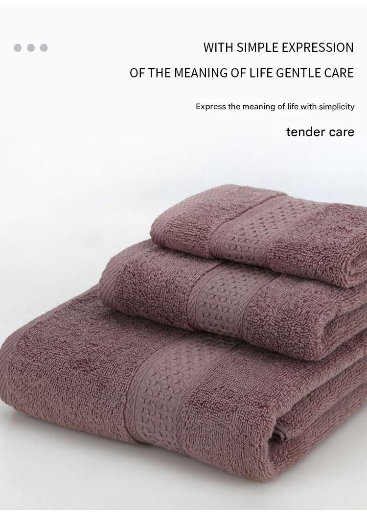 3-Piece Bright yellow Towel Set - Soft Absorbent Bath, Hand & Face Towels with Jacquard Weave, Gift Set for Home, Hotel, or Gifting - Durable, Low-Lint, Machine Washable