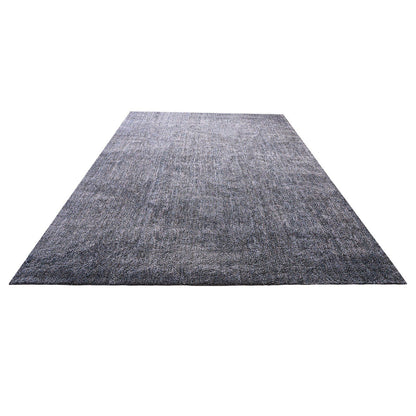 Indoor Plush Area Rugs, 2.74 x 3.66 m Plush Carpet, Area Rugs Furry with Long Plushs Pile, Thick & Durable High-Pile Rug for High-Traffic Areas, Non-Shedding & Non-Slip Backing, Blue-Gray