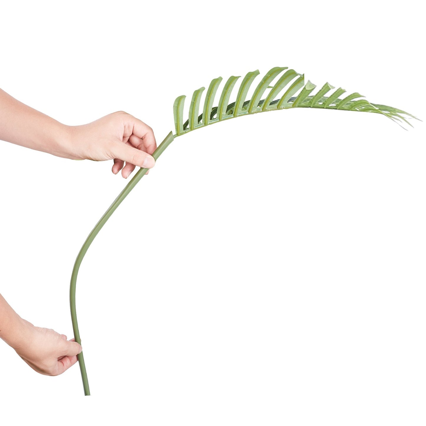 Artificial Palm Tree, 1219mm Tall Faux Plant, Secure PE Material & Anti-Tip Tilt Protection Low-Maintenance Plant, Lifelike Green Fake Tree for Home Office Warehouse Decor Indoor Outdoor