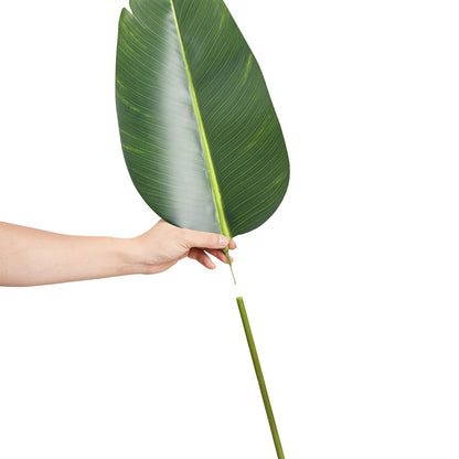 Artificial Birds Of Paradise Tree, 1.5m Tall Faux Plant, PE Material & Anti-Tip Tilt Protection Low-Maintenance Plant, Lifelike Green Fake Tree for Home Office Warehouse Decor Indoor Outdoor