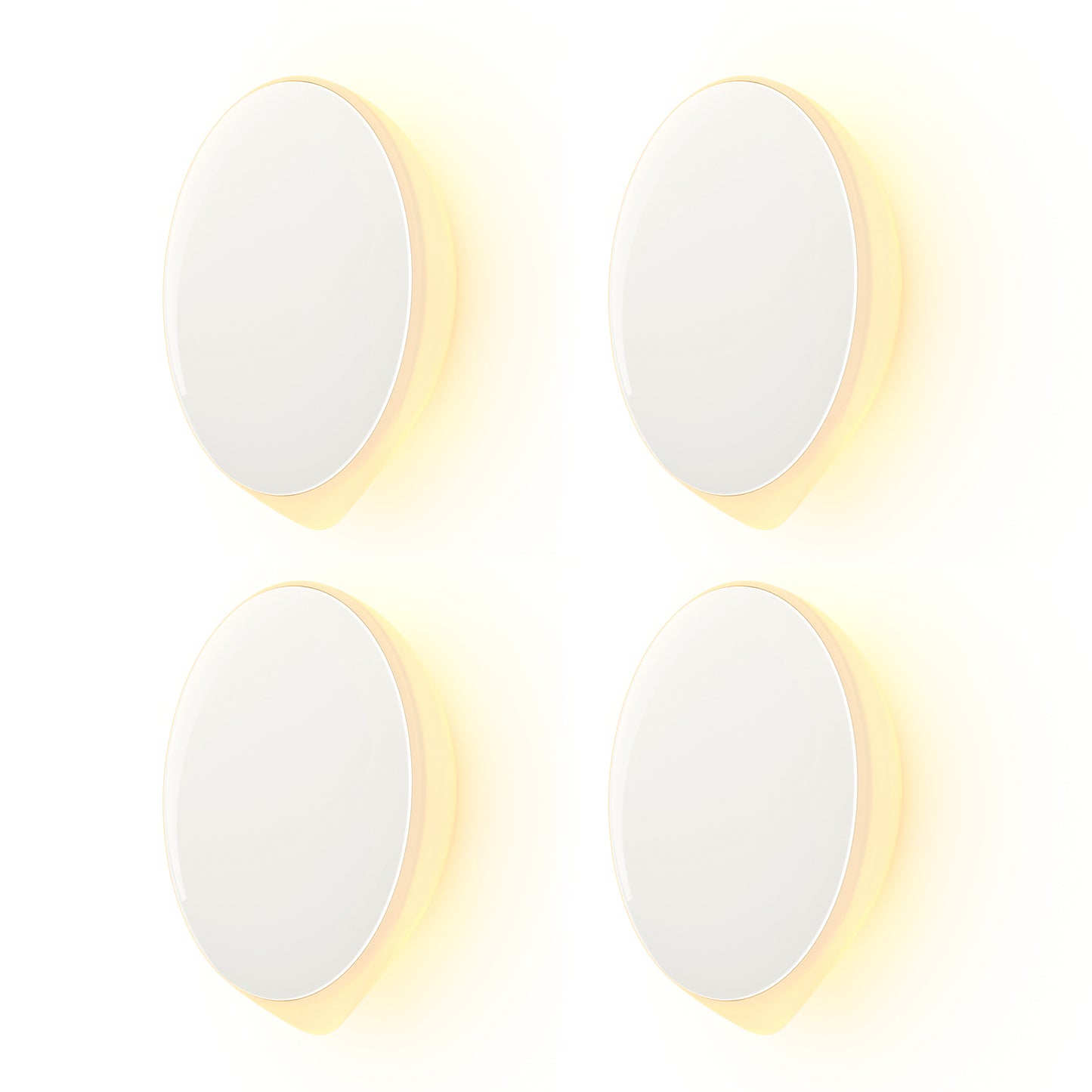 AIPOWER Motion Sensor Night Light USB-C Rechargeable Closet Light 4 Packs