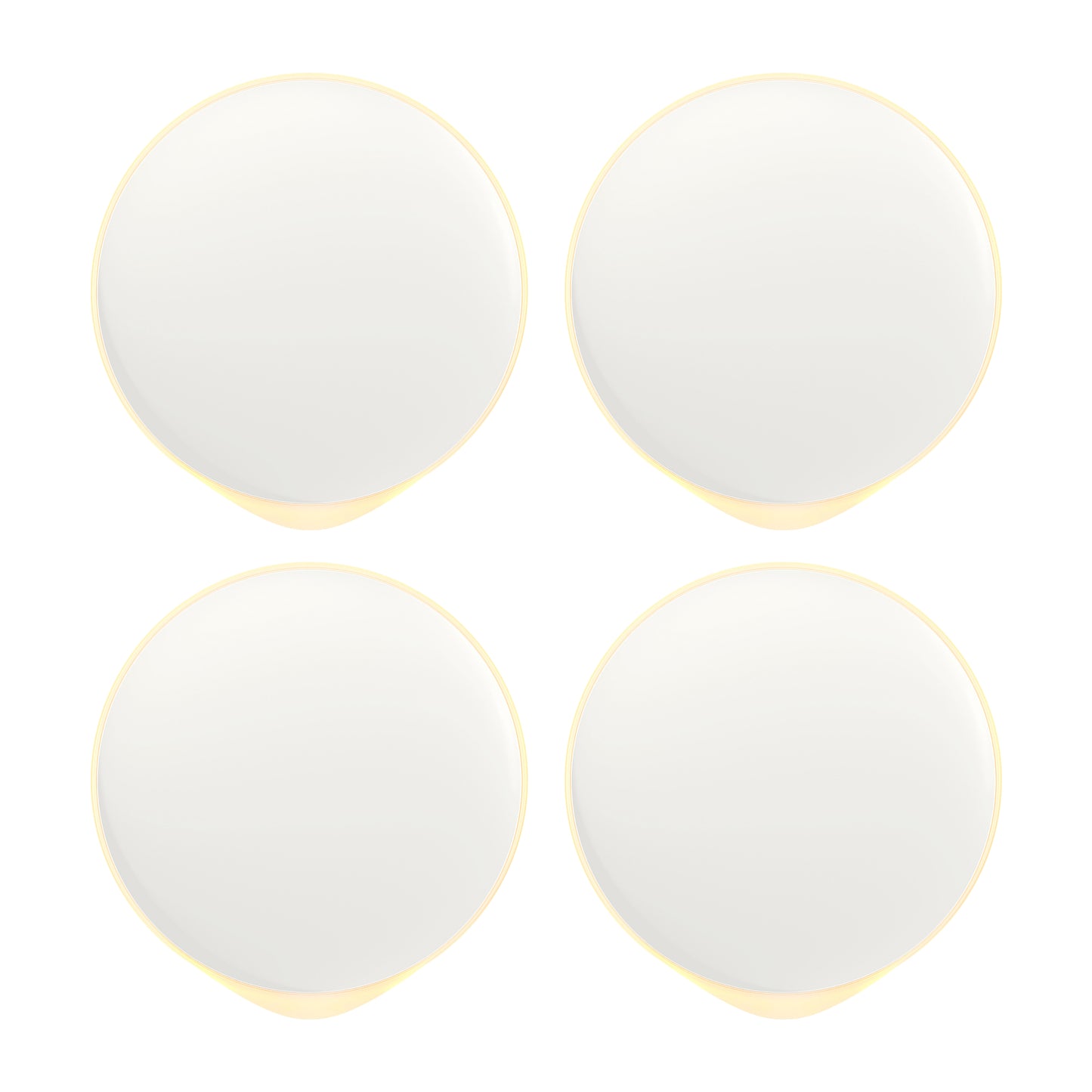 AIPOWER Motion Sensor Night Light USB-C Rechargeable Closet Light 4 Packs