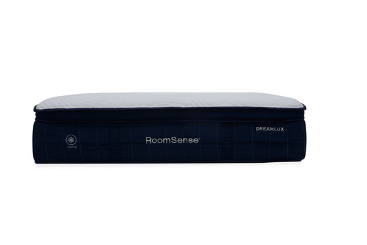 RoomSense King Single Mattress, 34cm Thick Medium Firm Hybrid Mattress for Back Pain Relief, Tencel Cooling Pocket Spring Mattress King Single Size in a Box