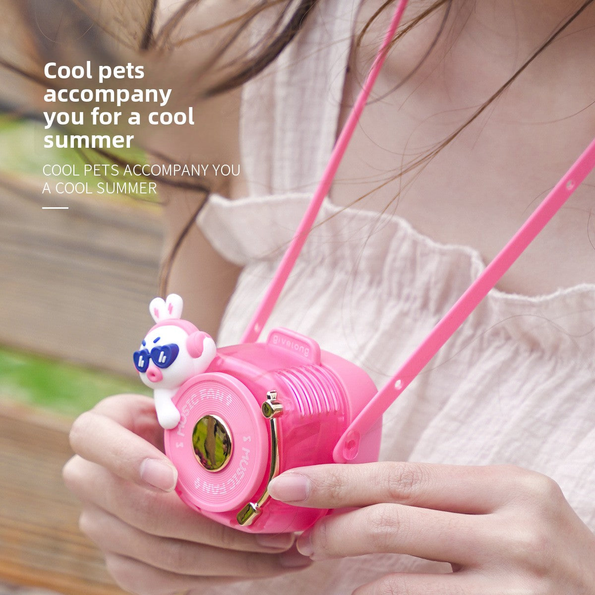 USB Rechargeable Bladeless Neck Fan