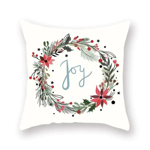 Super Soft Plush Christmas Digital Print Sofa Pillowcase