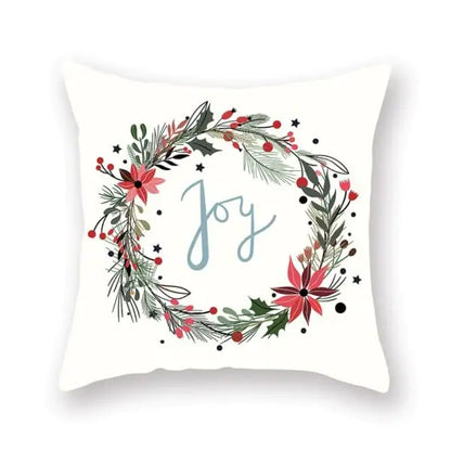 Super Soft Plush Christmas Digital Print Sofa Pillowcase