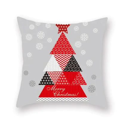 Super Soft Plush Christmas Digital Print Sofa Pillowcase