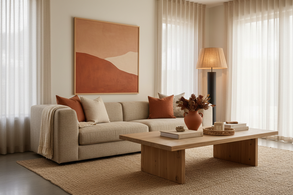 Premium Australian Living Room Hero Banner