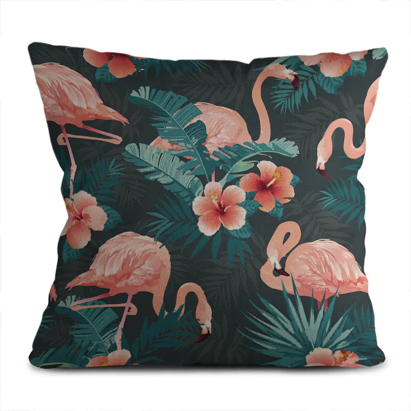 Super Soft Pillowcase with Plant Design